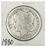 1880 Morgan Silver Dollar