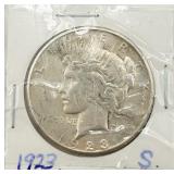 1923-S Peace Silver Dollar