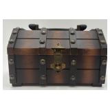 Vintage Royal London Treasure Chest Jewlery Box