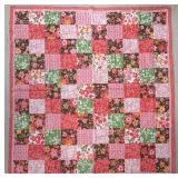 Floral Circo Patchwork Quilt & Pillow Case Set