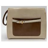 Nice 2-Tone Vinyl Purse