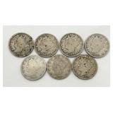 7 ï¿½Vï¿½ Nickels, See Dates in Information