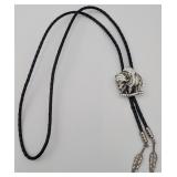 Bolo Tie /Bejeweled Bison Slide