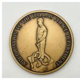 2001 Dallas Police Dept. Dedication Coin