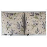 2 Millihome Lavender Themed Throw Pillows