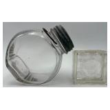 2 Vintage Glass Pieces