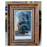 *Large Vintage Mirror w/Decorative Frame