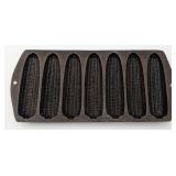 Vtg. Cast Iron Full Size Corn Muffin Sick Pan