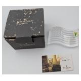 Waterford Crystal US Flag Paperweight w/Orig. Box