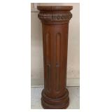 Nice Wooden Column Pedestal