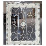 *Distressed Metal Wall Decor