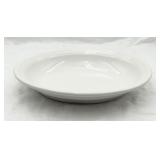White Oval Fiesta Ware Serving Bowl
