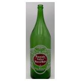 Vintage Mountain Valley Mineral Water Glass Bottle