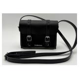 Black Genuine Leather Dr.Martens Crossbody Bag