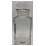 Antique Franklin Caro Co. Glass Apothecary Jar