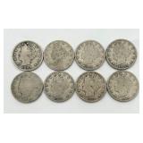 8 ï¿½Vï¿½ Nickels, See Dates in Information