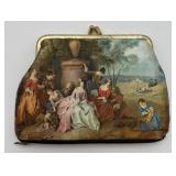 Vtg. Tano of Madrid Silk Evening Clutch