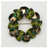 Vintage Wreath Pin