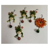 Frogs and Flower Chimes