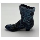 VTG Fenton Swag Glass Boot