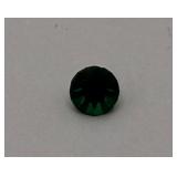 Gorgeous Round Cut Emerald Gemstone
