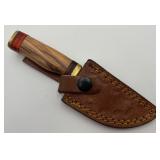 Hand-made Damascus Steel Hunting Knife