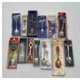 Variety of Souvenir Spoons