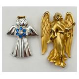 2 Lovely Angel Pins