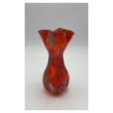 Vintage Hand Blown Glass Bud Vase