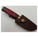 Hand-made Damascus Steel Hunting Kinfe