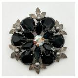 Large Vintage Layered Pin