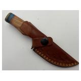 Hand-made Damascus Steel Hunting Knife