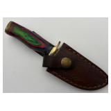 Hand-made Damascus Steel Hunting Knife