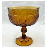 Indiana Glass Tiara "Sandwich" Pedestal Compote