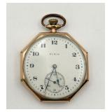 Elgin Open Face Pocket Watch