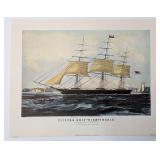 Vtg. Currier & Ives "Nightingale" Print