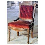 Antique American Renaissance Upholstered Chair