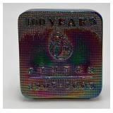 Fenton Iridescent Purple 100 yrs Plaque