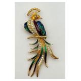 Beautiful Fancy Bird Pin