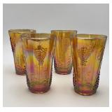Indiana Harvest Grape Marigold Tumblers