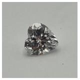 Gorgeous Heart Cut White/Clear Gemstone