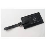 Swarovski Crystal Black ID Tag