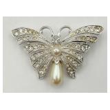Beautiful Large Butterfly Pin
