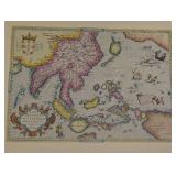 Vtg. Maps of Ancient Times Lithograph Map
