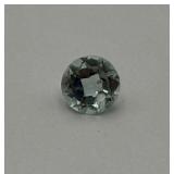 Gorgeous Round Cut Aqua Gemstone