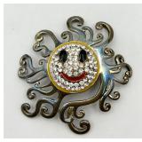 Fun Smiley Face Pin