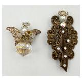 2 Pretty Angel Pins