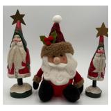 3 Holiday Figurine Home Decor Items