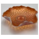 antique Westmoreland Ruffled Scales Bowl
