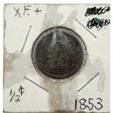 1853 Half Cent